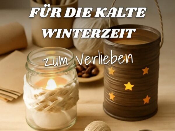 2 Upcycling-DIYs für die kalte Winterzeit