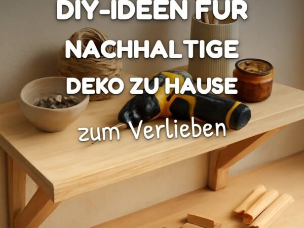 3 DIY-Ideen für nachhaltige Deko zu Hause