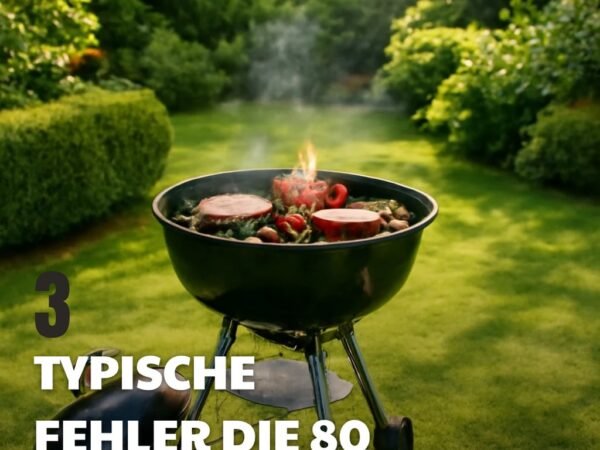 3 typische Fehler die 80 % der Gartenfreunde beim Grillen machen