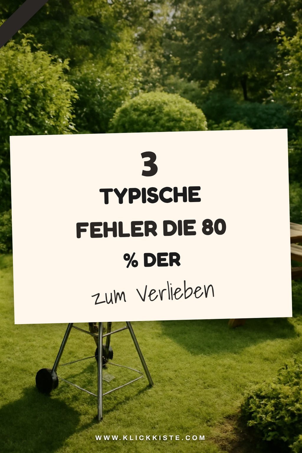 3 typische Fehler die 80 % der Gartenfreunde beim Grillen machen — Problem-Szenario