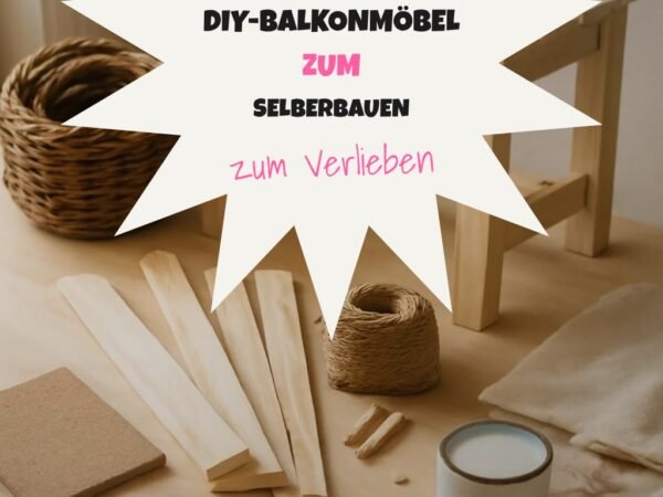 4 DIY-Balkonmöbel zum Selberbauen — mit Anleitung
