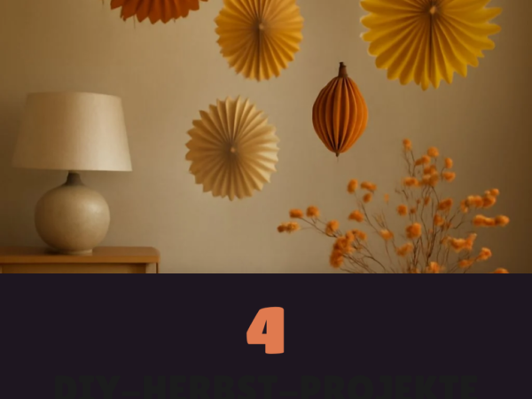 4 DIY-Herbst-Projekte aus Papier