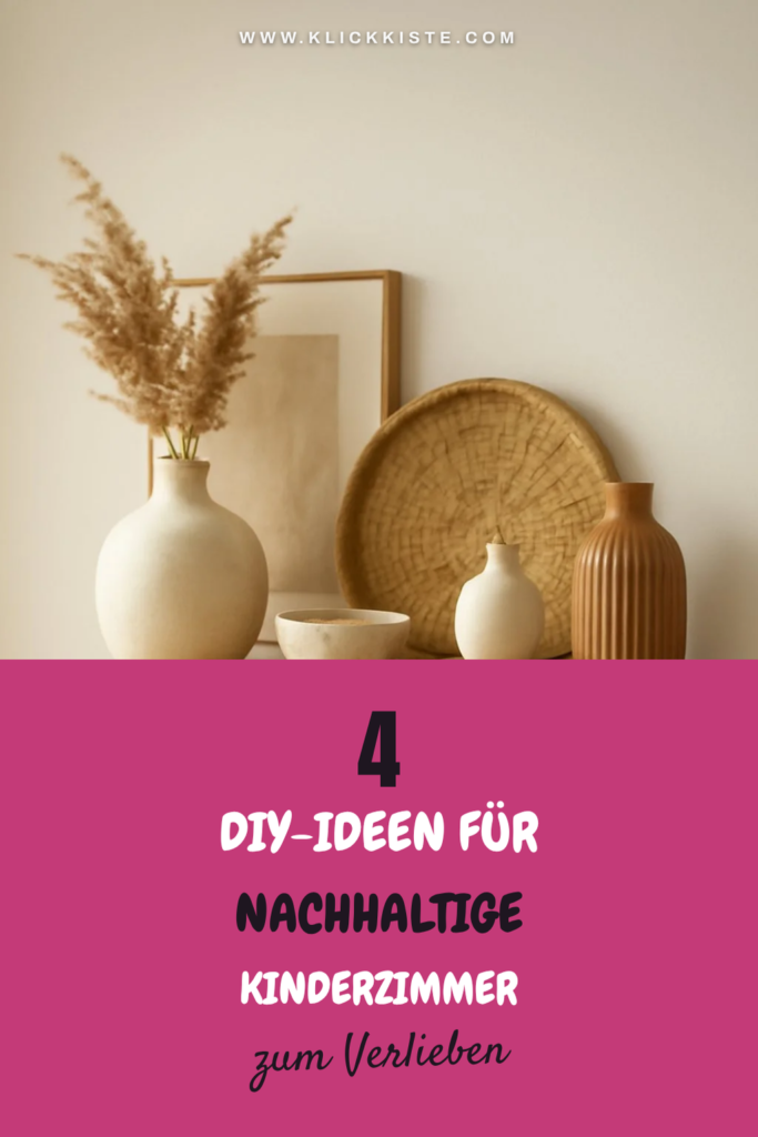4 DIY-Ideen für nachhaltige Kinderzimmer