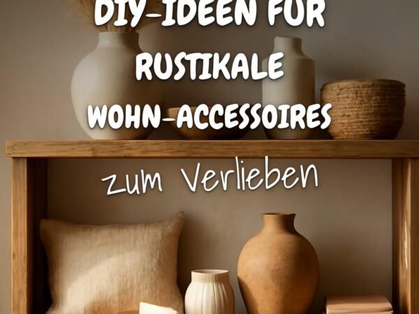 4 DIY-Ideen für rustikale Wohn-Accessoires