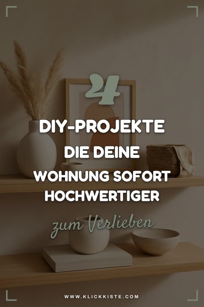 4 DIY-Projekte die deine Wohnung sofort hochwertiger wirken lassen