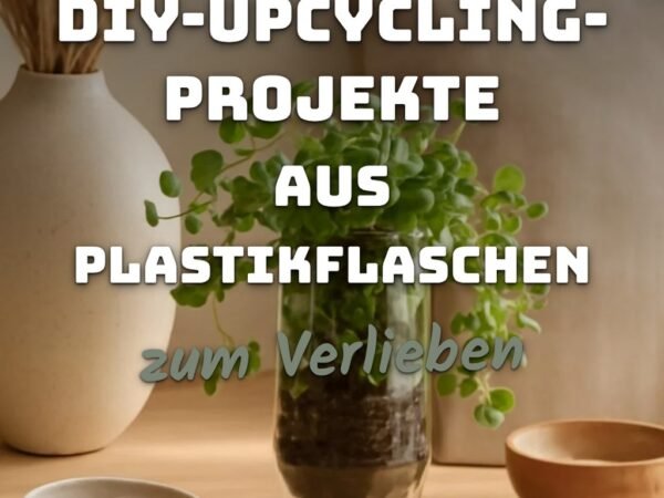 4 DIY-Upcycling-Projekte aus Plastikflaschen