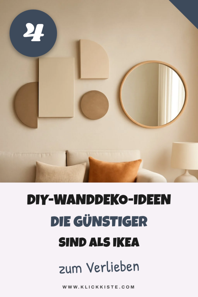 4 DIY-Wanddeko-Ideen die günstiger sind als Ikea