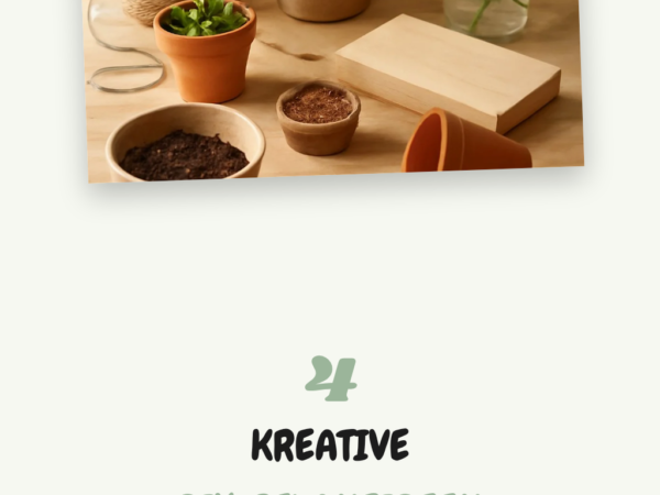 4 kreative DIY-Pflanzideen für Balkon + Garten