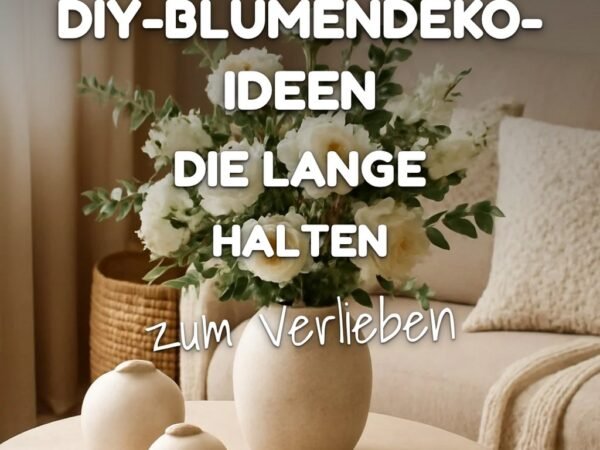 5 DIY-Blumendeko-Ideen die lange halten
