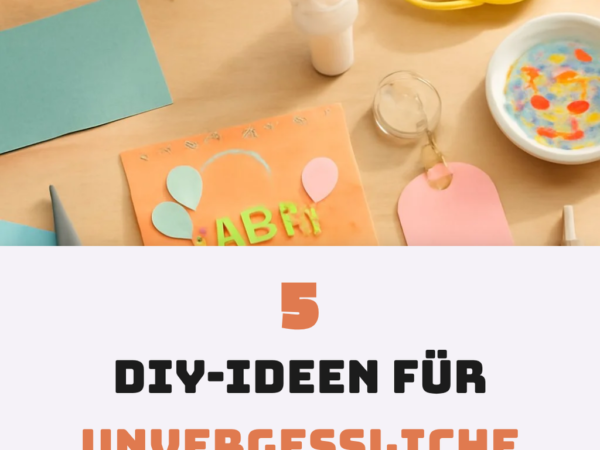 5 DIY-Ideen für unvergessliche Kindergeburtstage