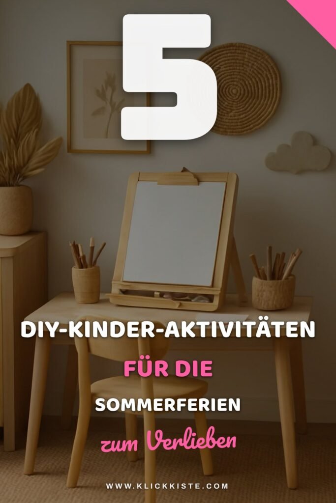 5 DIY-Kinder-Aktivitäten für die Sommerferien