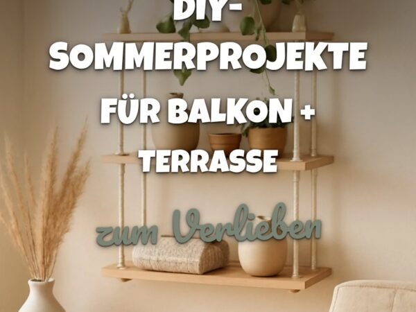 5 DIY-Sommerprojekte für Balkon + Terrasse