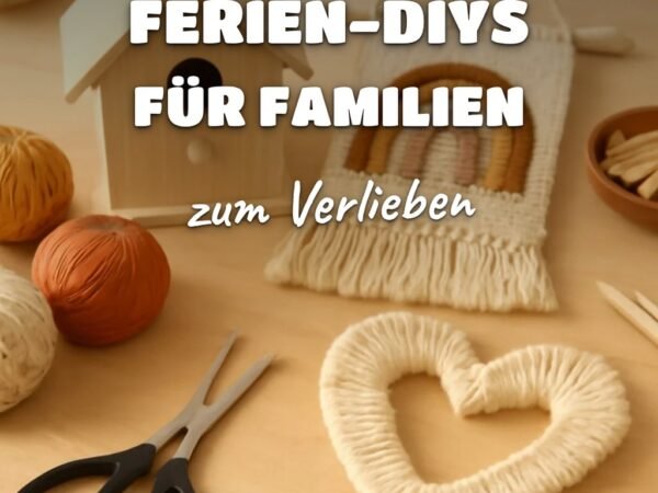 5 Ferien-DIYs für Familien — mit Material-Liste