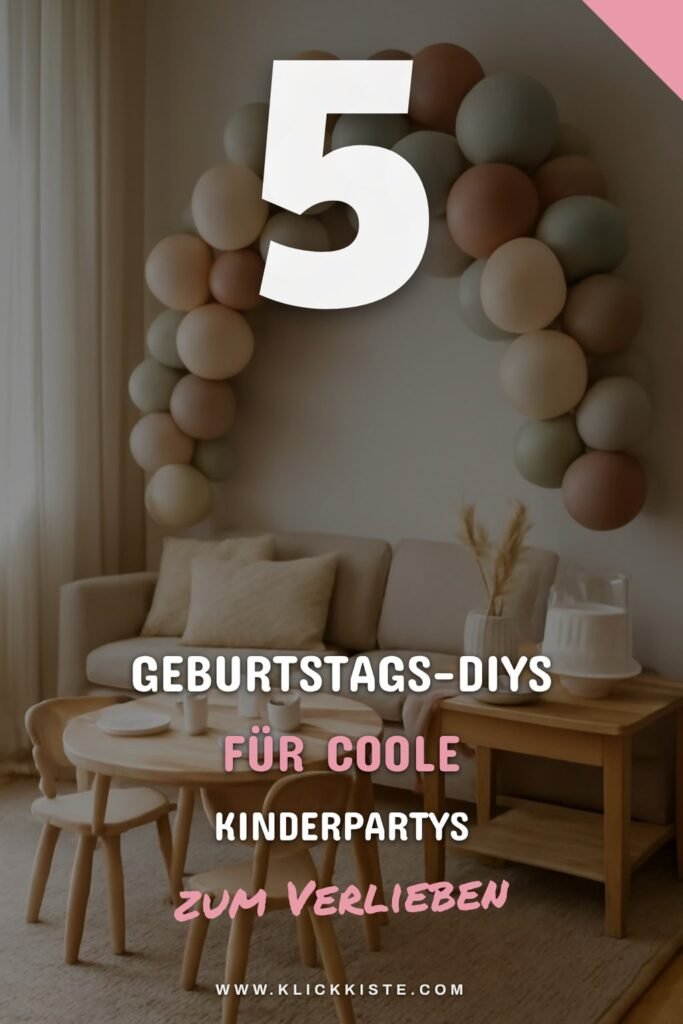 5 Geburtstags-DIYs für coole Kinderpartys