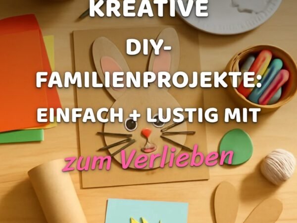 5 kreative DIY-Familienprojekte: Einfach + lustig mit Kindern