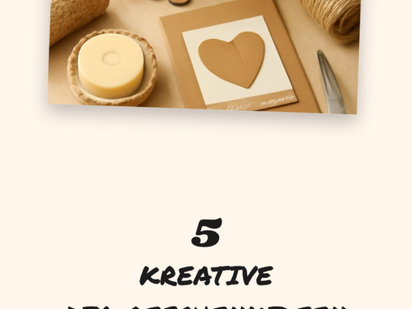 5 kreative DIY-Geschenkideen unter 5 €