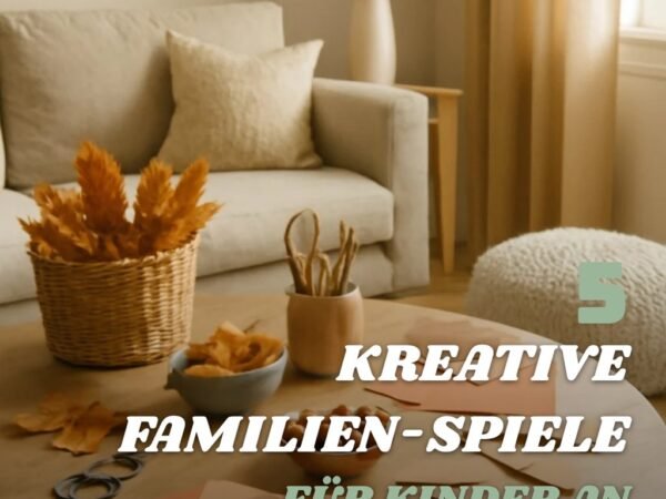 5 kreative Familien-Spiele für Kinder an Herbsttagen