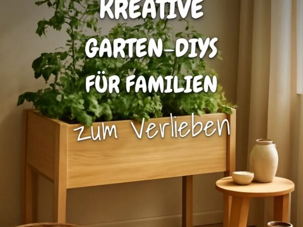5 kreative Garten-DIYs für Familien