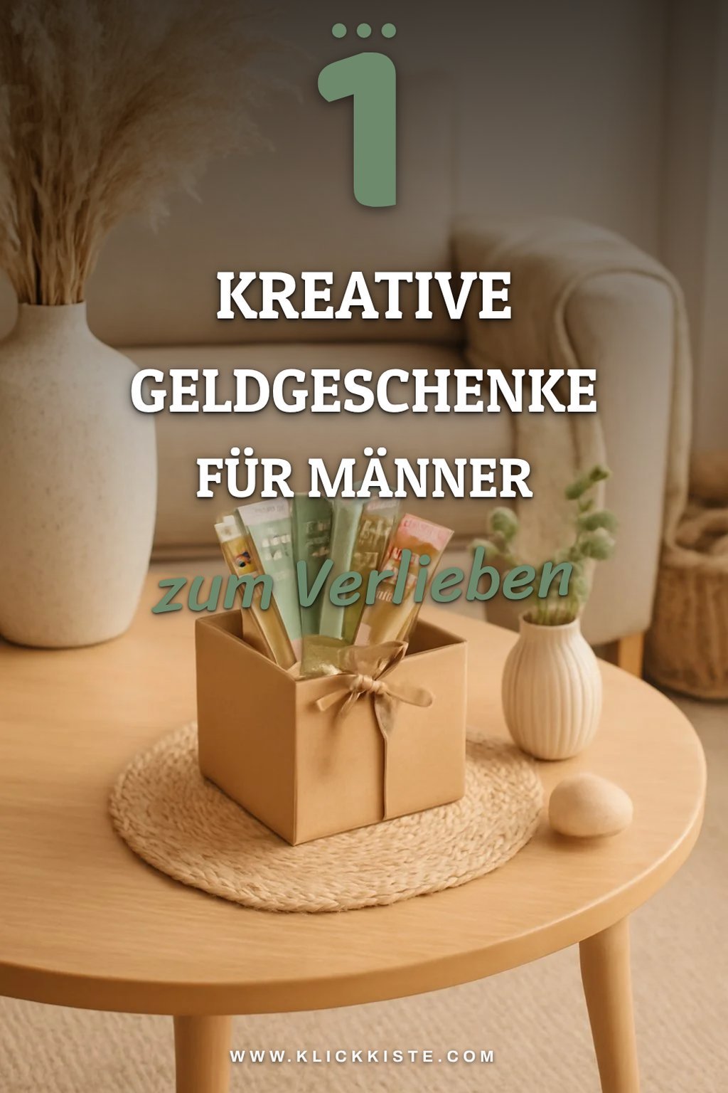 So gibst du Geldgeschenke für Männer originell und kreativ