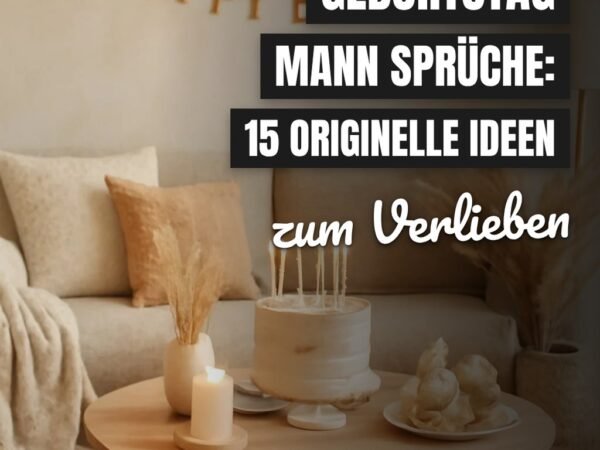 50 Geburtstag Mann Sprüche: 15 originelle Ideen für 2026