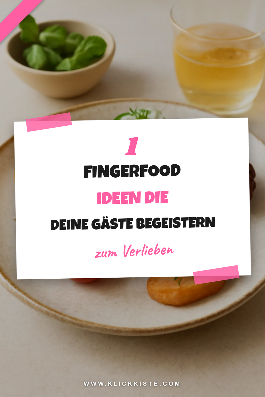 5 kreative Fingerfood-Ideen für deinen 50. Geburtstag