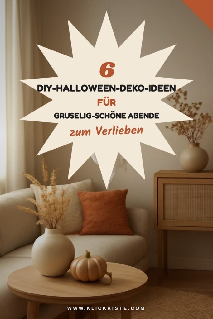 6 DIY-Halloween-Deko-Ideen für gruselig-schöne Abende