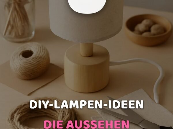 6 DIY-Lampen-Ideen die aussehen wie Designerstücke