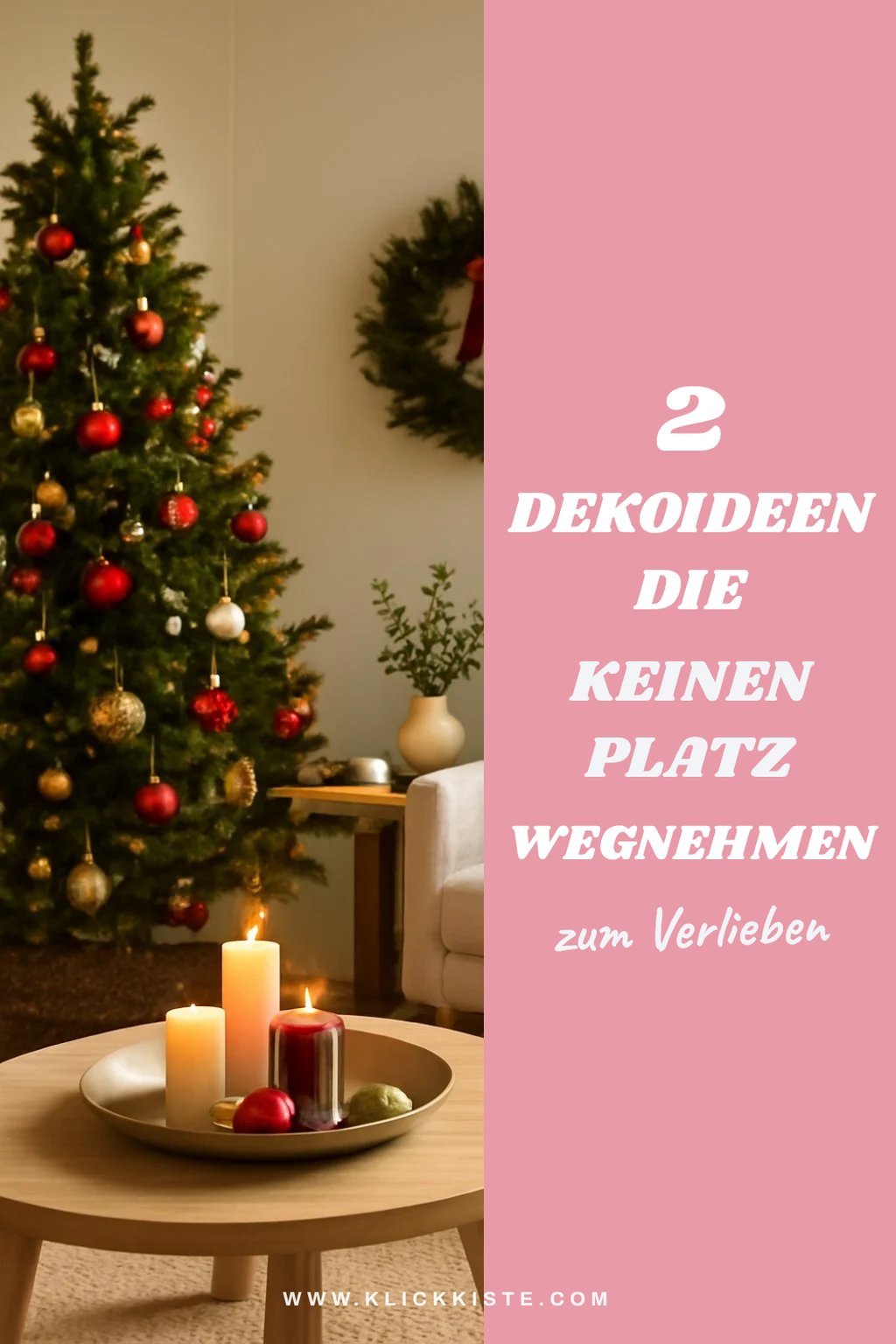 Weihnachtsdeko zum Aufstellen