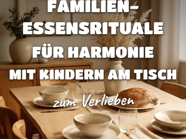 6 Familien-Essensrituale für Harmonie mit Kindern am Tisch