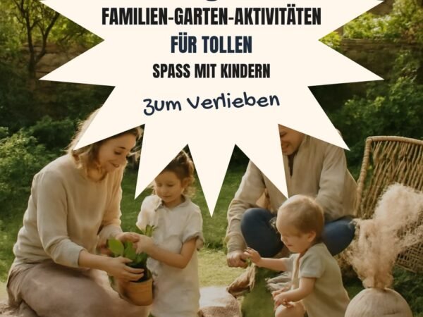 6 Familien-Garten-Aktivitäten für tollen Spaß mit Kindern