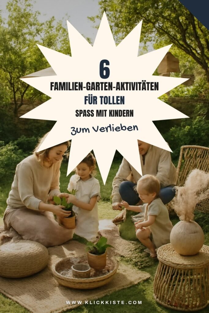 6 Familien-Garten-Aktivitäten für tollen Spaß mit Kindern
