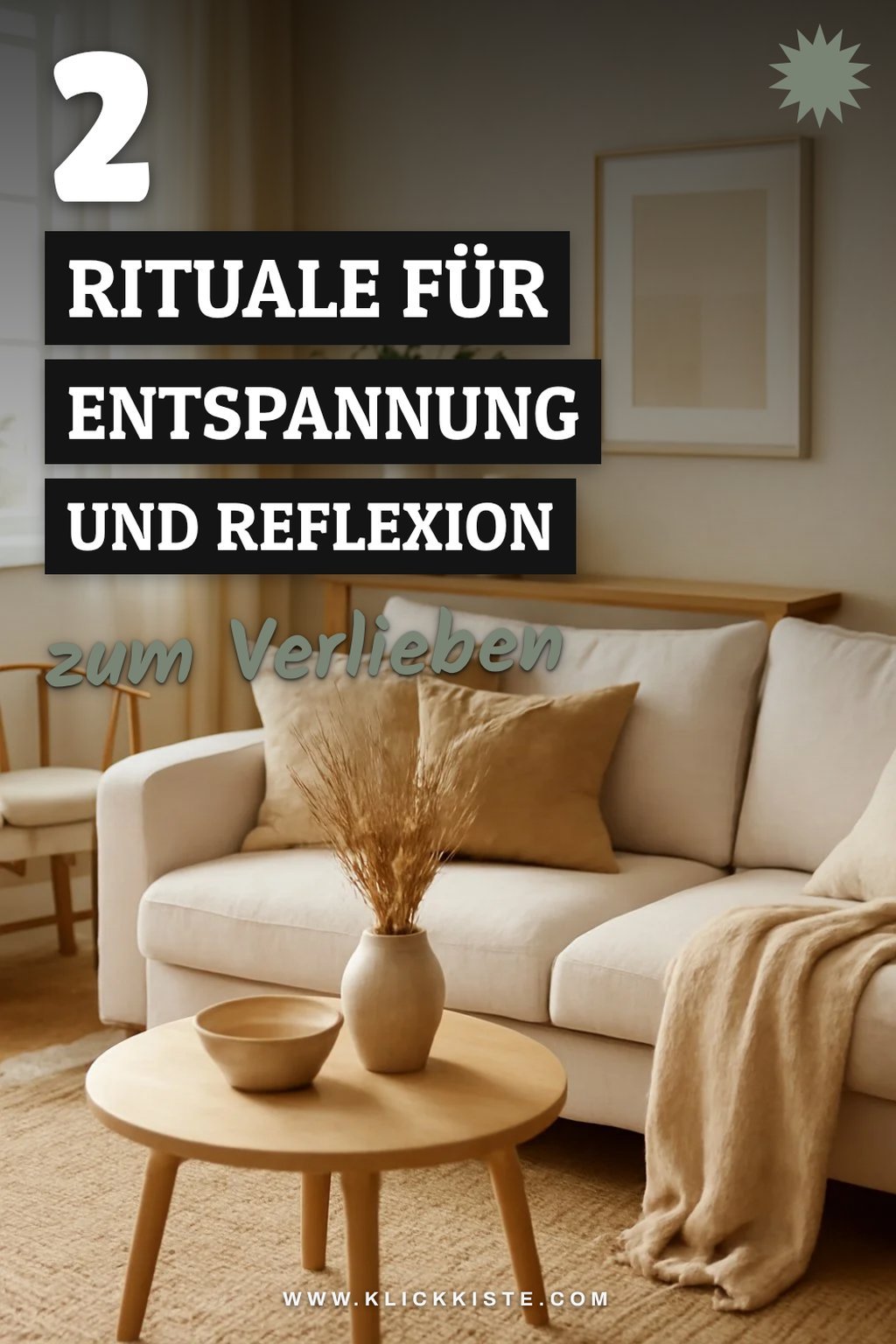 Rituale zur Entspannung und Reflexion