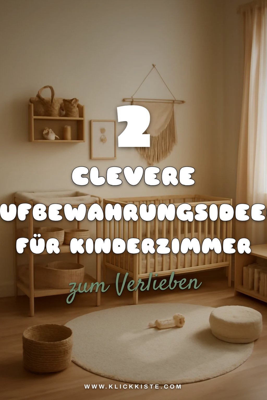 Interaktive Aufbewahrungslösungen für Kinder