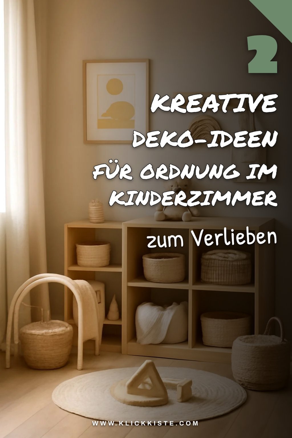 Kreatives Dekorieren für mehr Ordnung