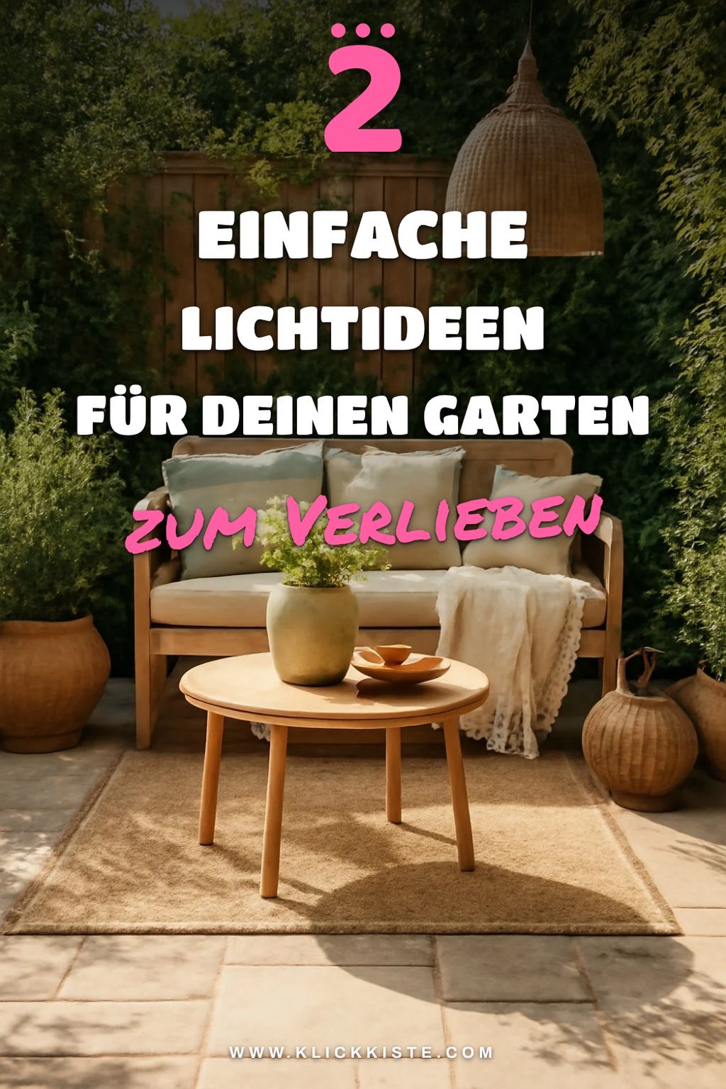 Wie du deinen Garten mit Licht zum Strahlen bringst