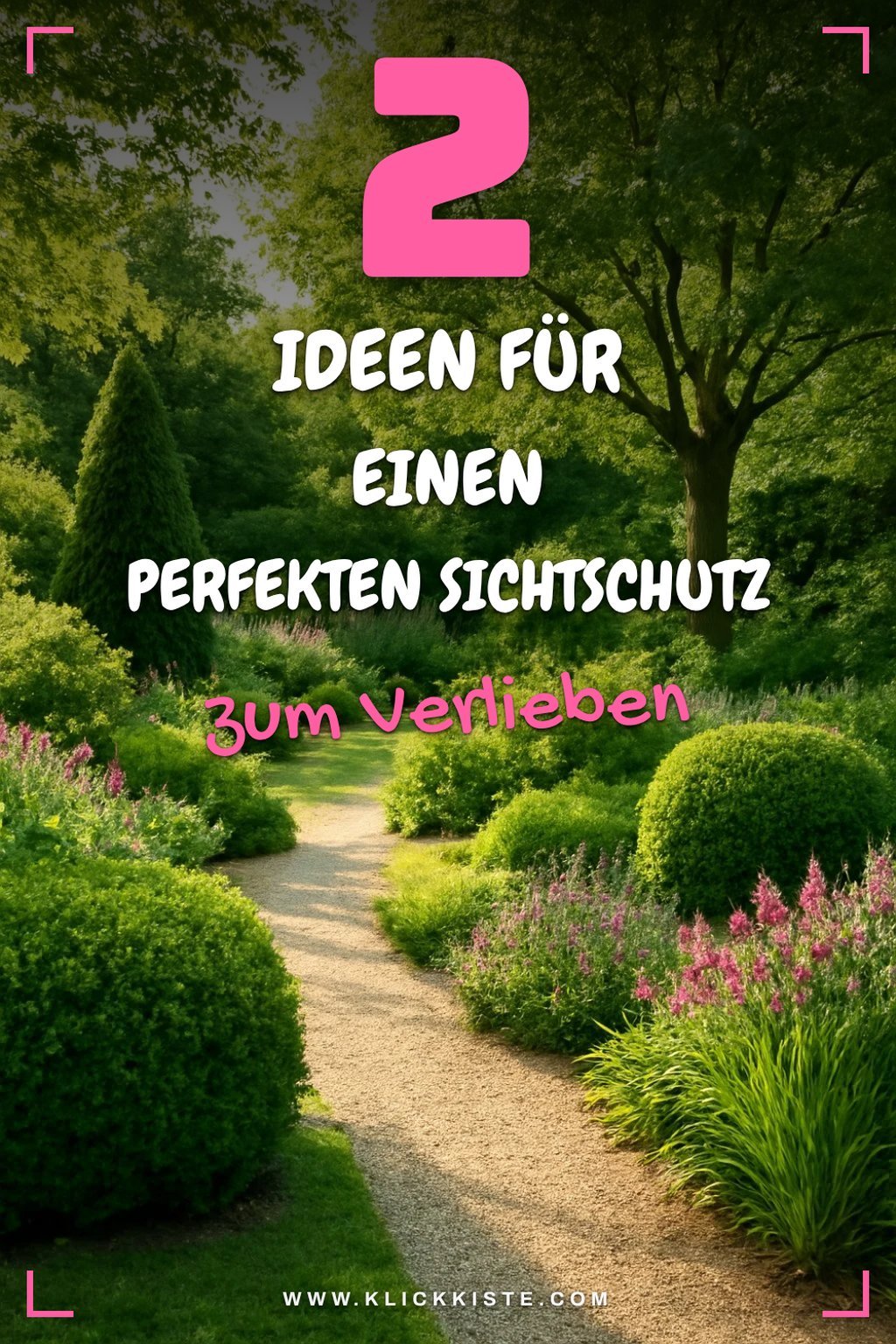 So schaffst du Sichtschutz im Garten