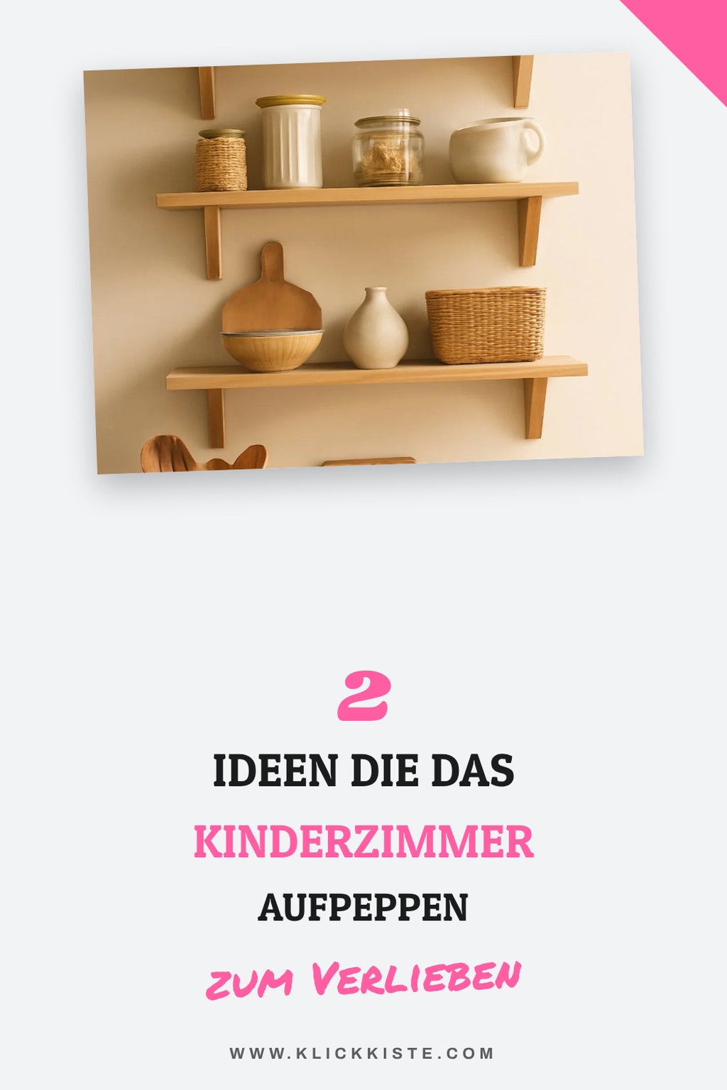 Wandregale im Kinderzimmer kreativ nutzen