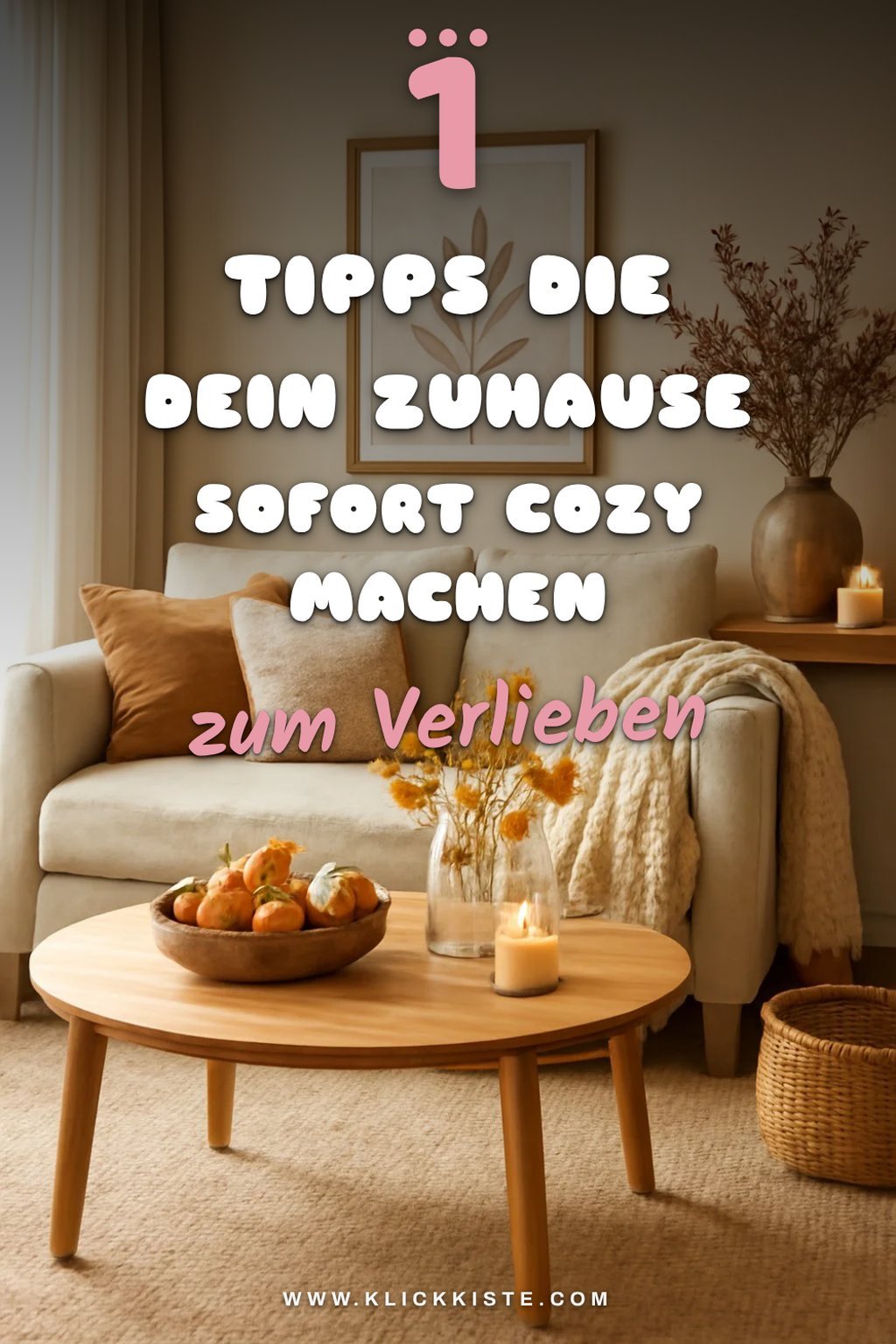 So machst du dein Zuhause im Herbst sofort gemütlicher
