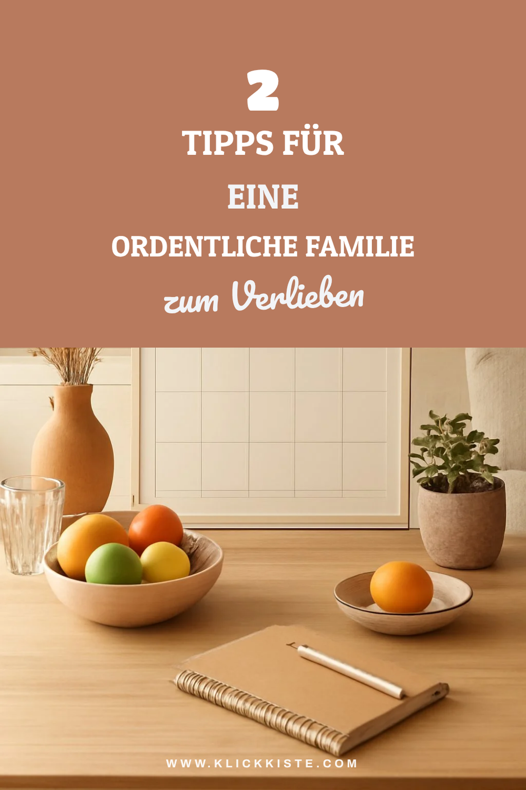 Haushaltsorganisation optimieren