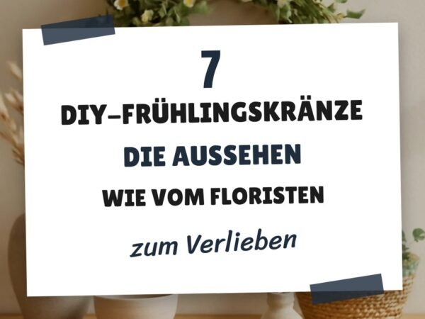 7 DIY-Frühlingskränze die aussehen wie vom Floristen