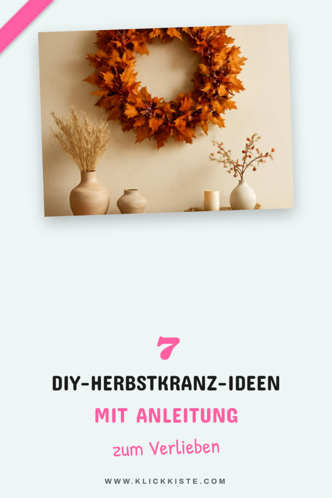 7 DIY-Herbstkranz-Ideen mit Anleitung