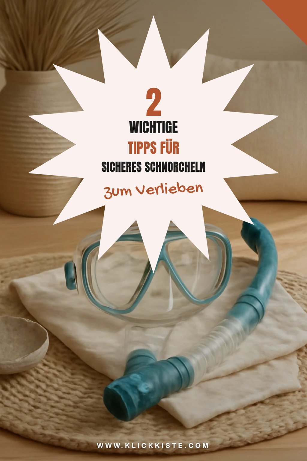 Worauf du beim Schnorcheln achten solltest