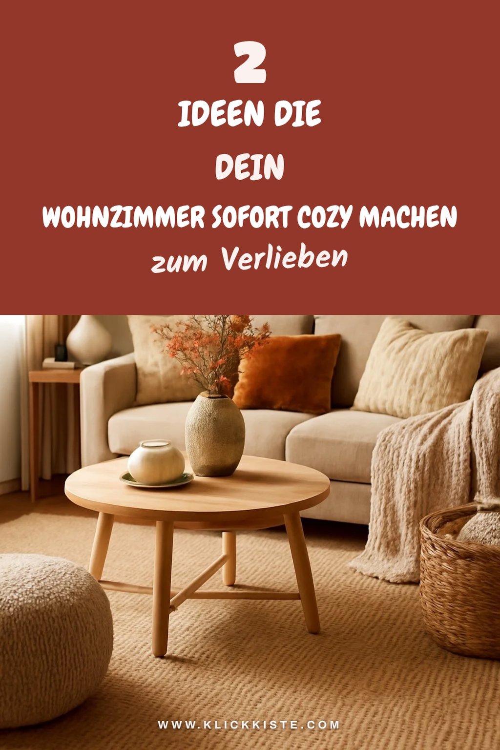 So kreierst du eine kuschelige Atmosphäre im Wohnzimmer
