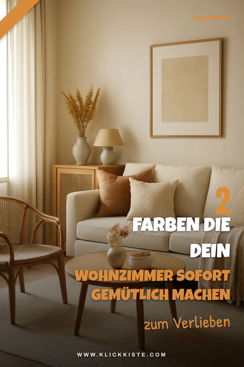 Diese Farben bringen Herbst-Stimmung ins Wohnzimmer