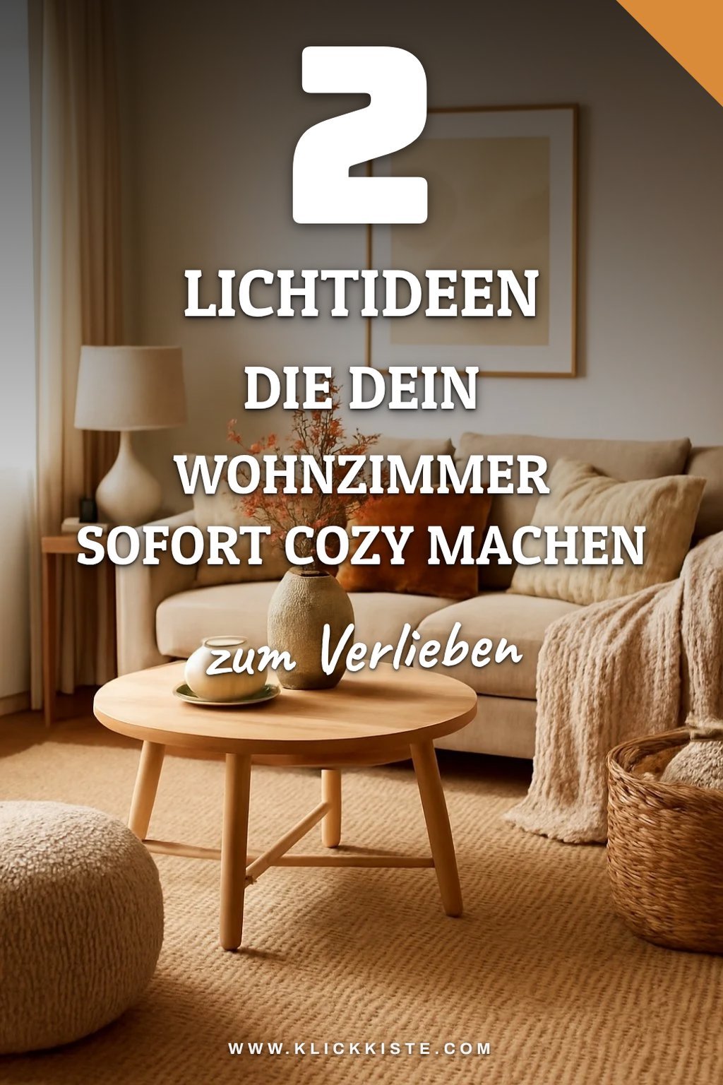 Kreative Lichtquellen für Gemütlichkeit