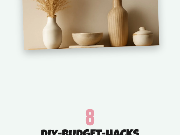8 DIY-Budget-Hacks unter 10 € — schöne Deko mit kleinem Geld