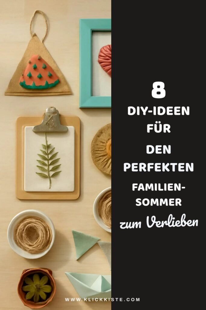 8 DIY-Ideen für den perfekten Familien-Sommer