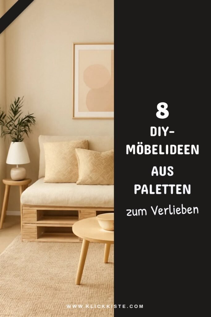8 DIY-Möbelideen aus Paletten — mit Anleitung