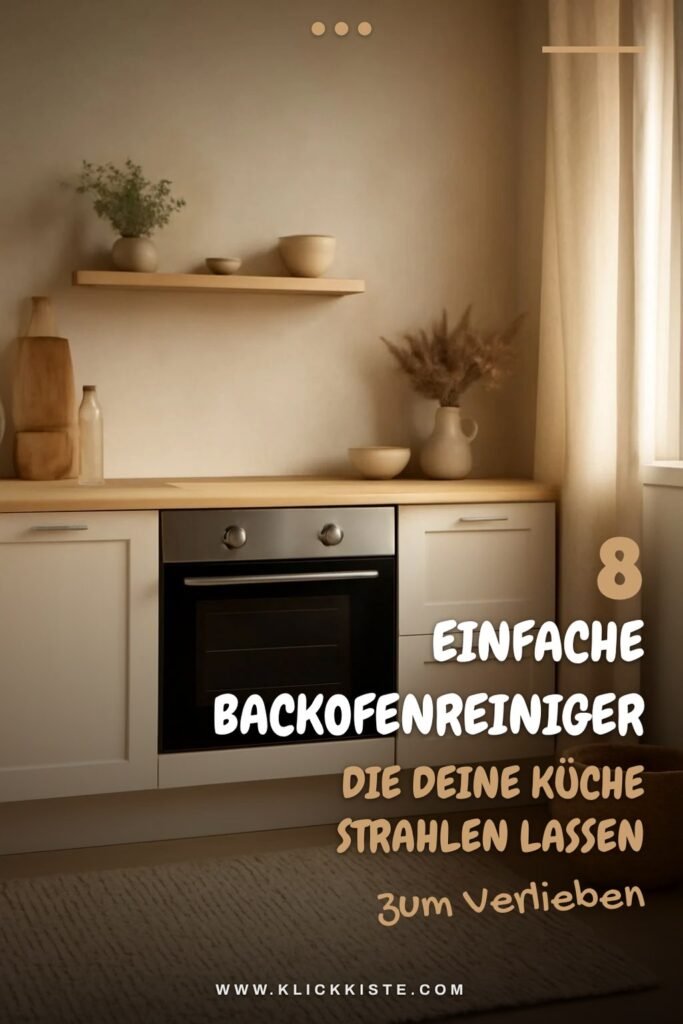 8 einfache Backofenreiniger die deine Küche strahlen lassen