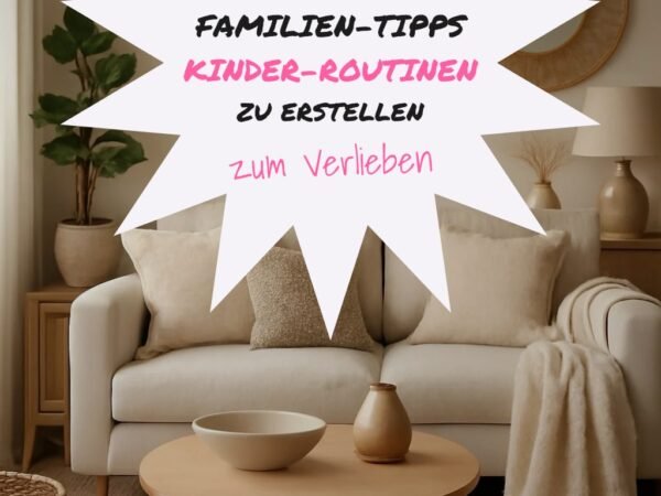 8 Familien-Tipps Kinder-Routinen zu erstellen